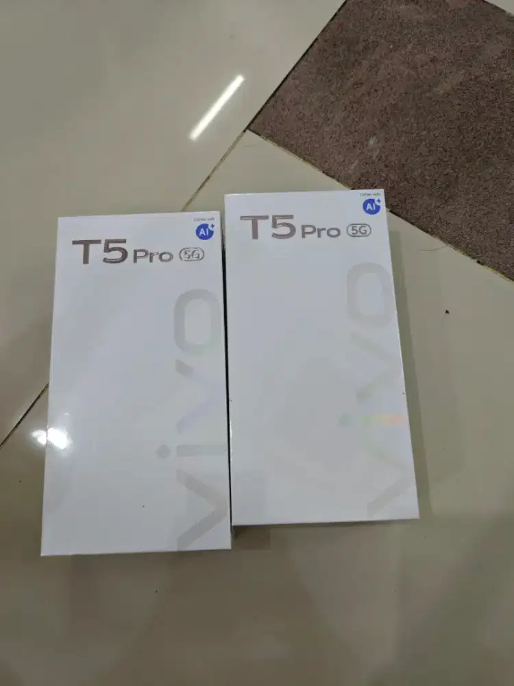 Vivo T5 pro 5G 256gb ram 8gb dan8/128 garansi resmi