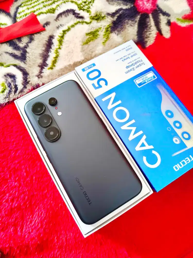 Camon 50 Pro 5G Ram 8+8/256 Gb Fullset Sebulan Pakai
