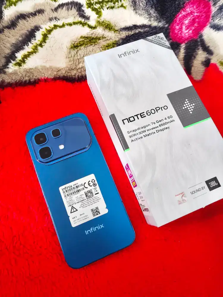 Infinix Note 60 Pro 5G Ram 12/256 Gb Fullset Original Garansi Panjang