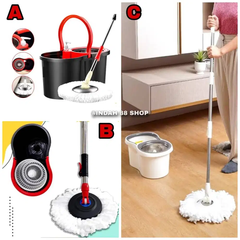 Alat Pel Putar / Spin Mop
