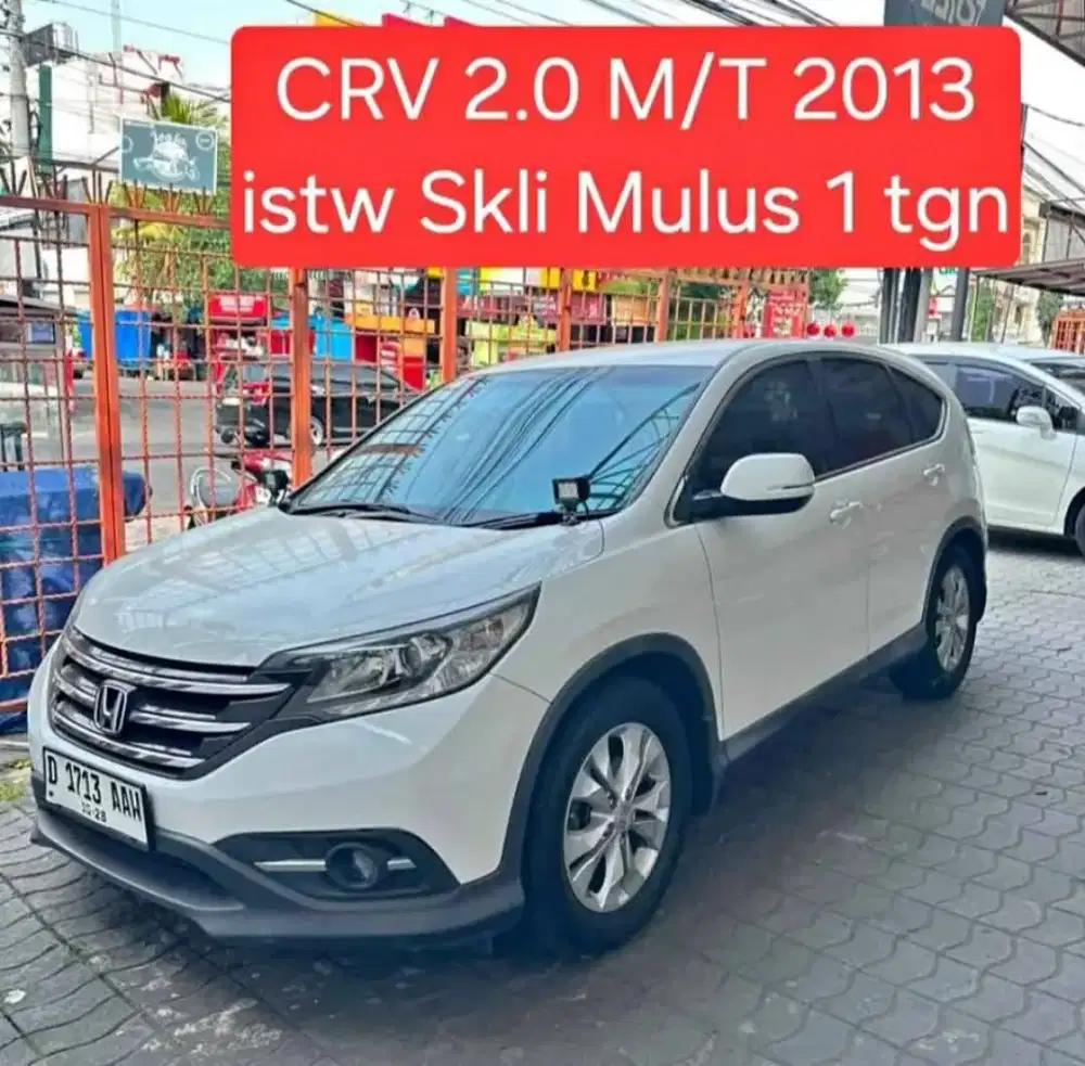 CRV 2.0 Manual 2013 Istw Skli
- KM low 94rb