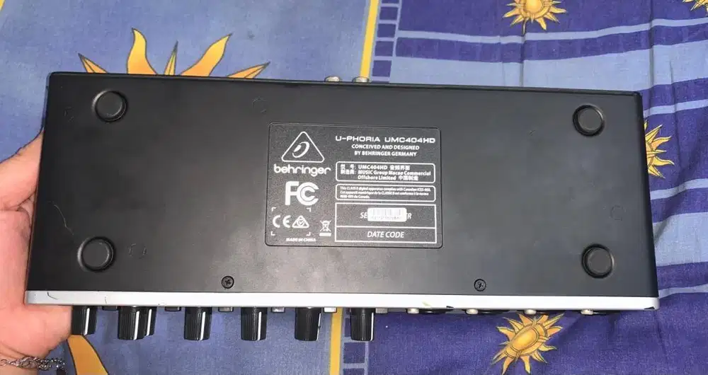 Soundcard Behringer U-PHORIA UMC404HD