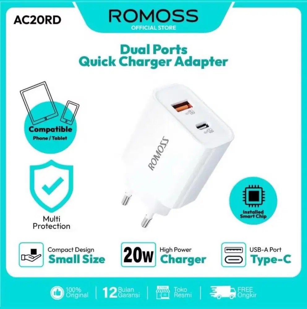 CHARGER ROMOSS 20W