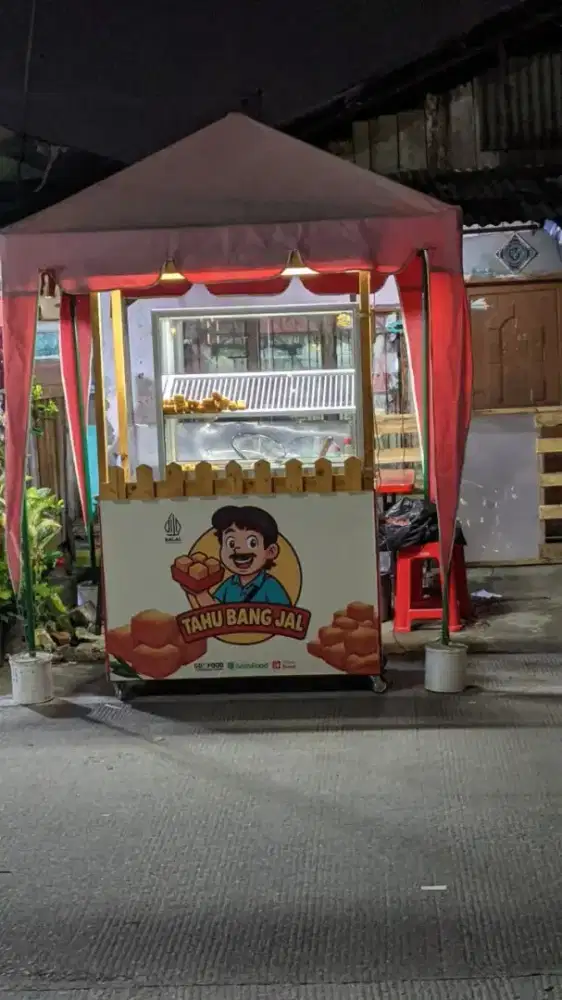 Di jual steling dan peralatan jualan