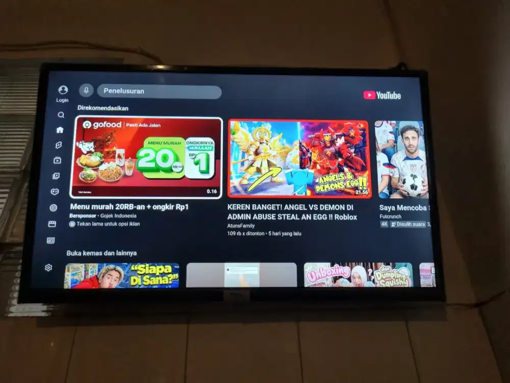 Tv tcl android 32inch