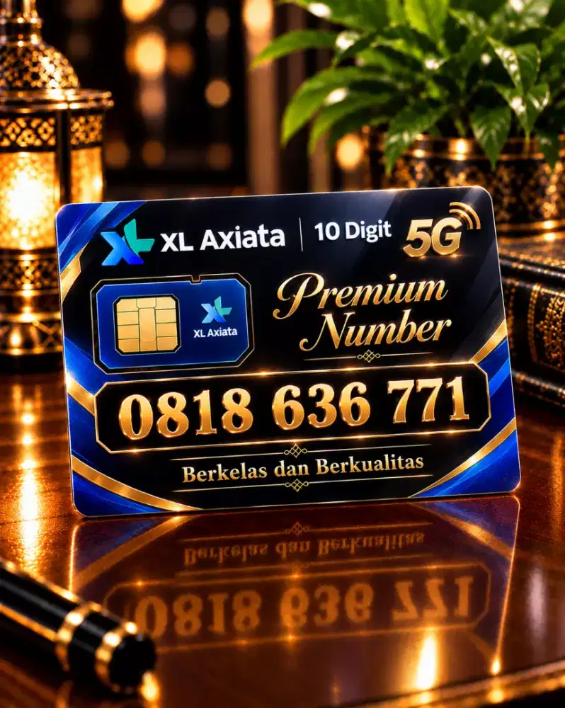 XL 10 Digit Regular Premium Number Spesial Varian 636 771