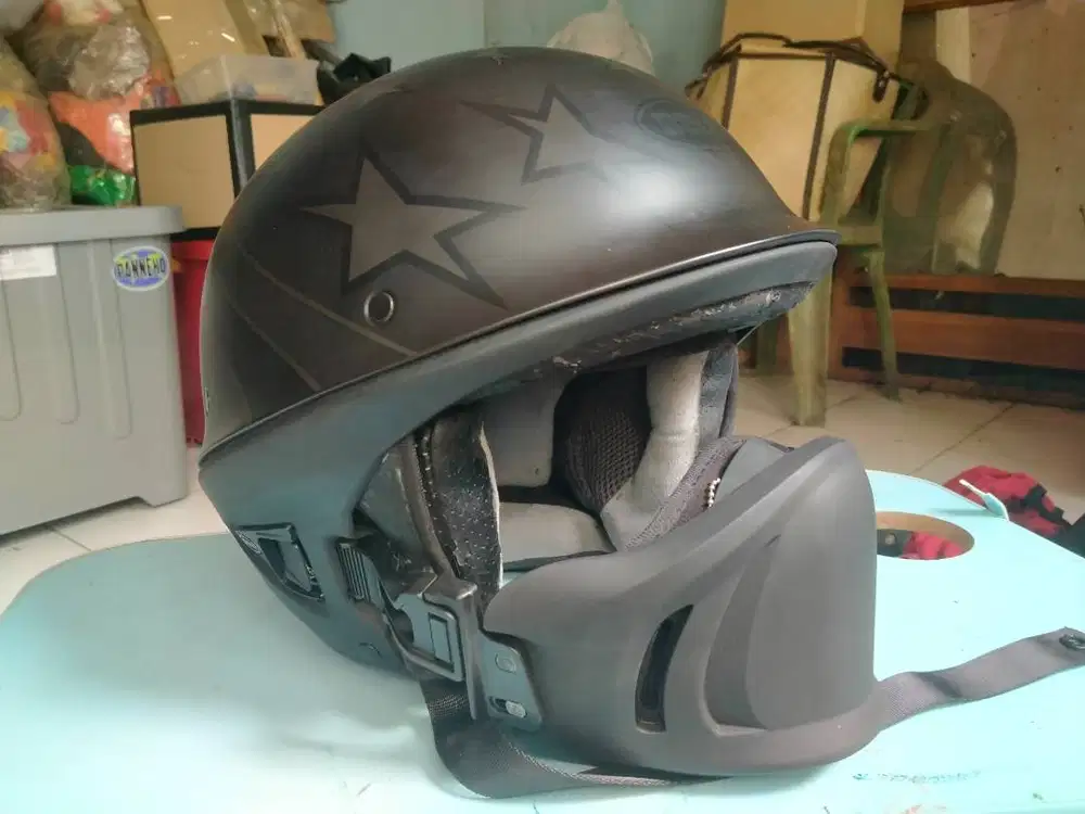 Helm Bell Rogue Matte Black Size M - Original USA - Langka!