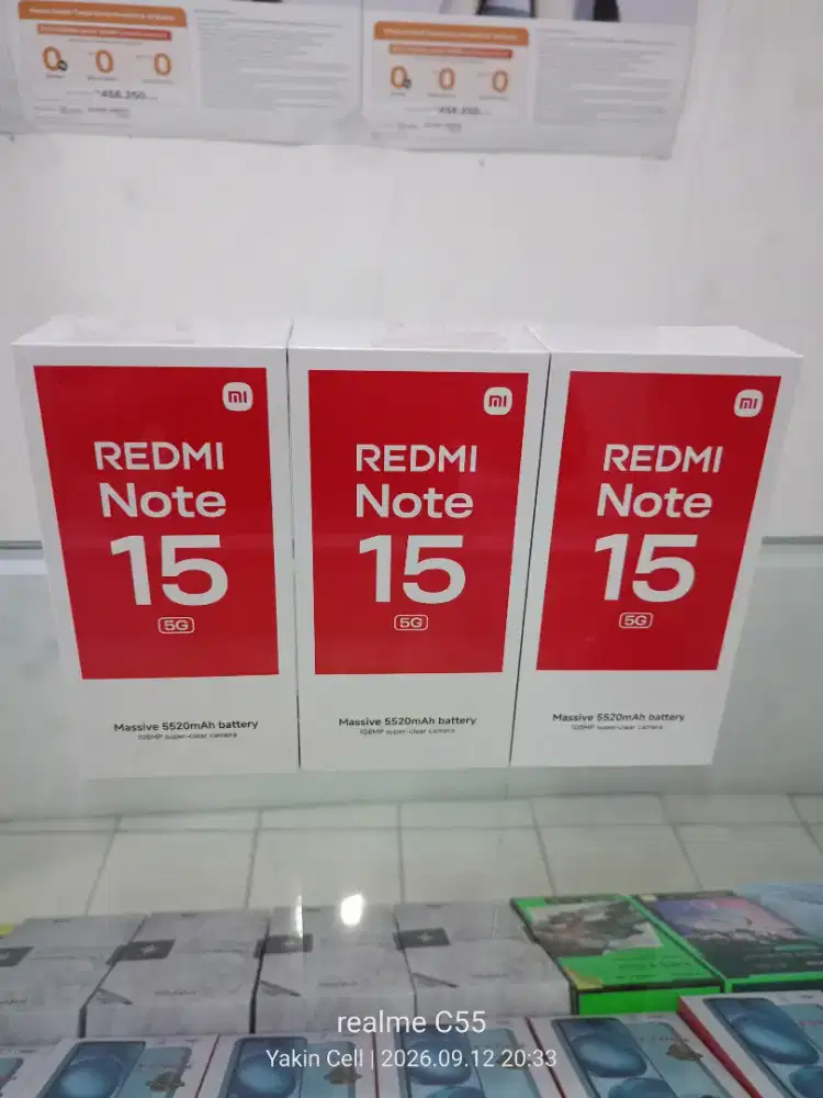 Xiaomi Redmi Note 15 5G 8/256 GB Snapdragon 6 Gen 3 Garansi Resmi