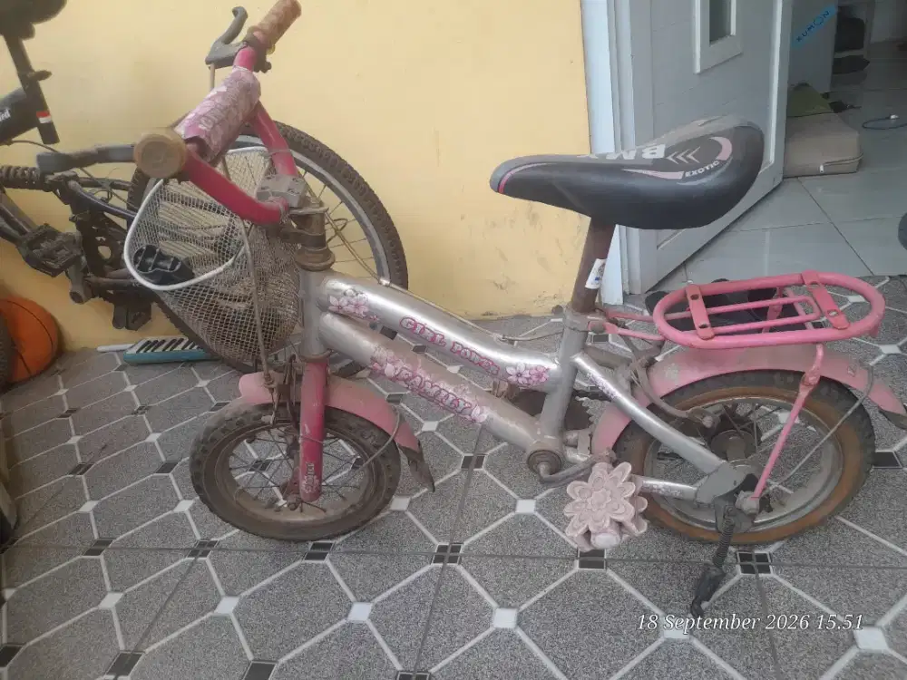 Sepeda anak bekas pakai