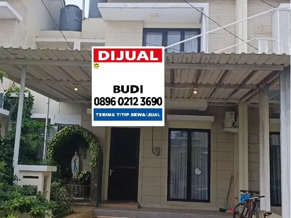 Dijual Rumah Green Ara Residence Cluster Balsa Harapan Indah Setia Asih Tarumajaya Bekasi 3Tk 6X20