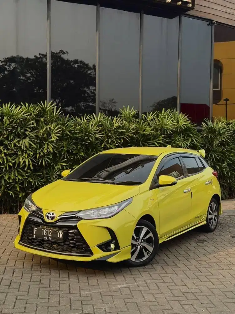 Toyota Yaris S TRD AT 2021 Kuning KM 55rb TDP 20jt