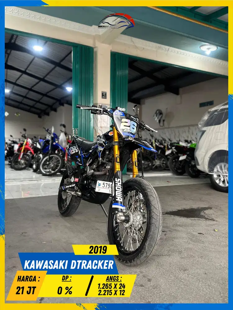 KAWASAKI DTRACKER 2019 SIAP ANGKUT MASZEHH HIKMAH MOTOR KEPUH