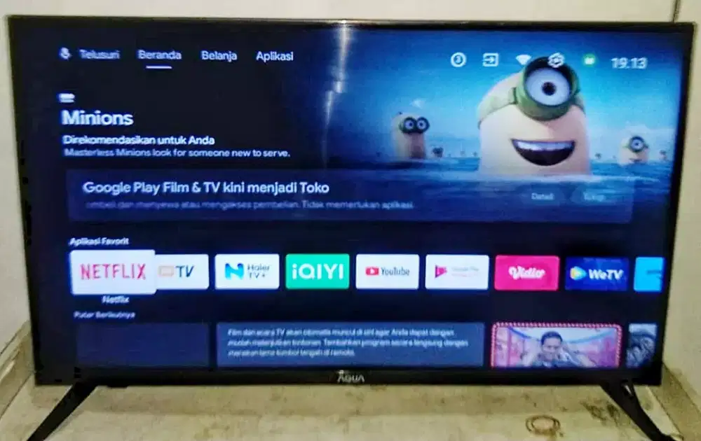 TV LED 32 INC XIAOMI ANDROID&DIGITAL NETFLIX/YOUTUBE/ BAGUS&NORMAL