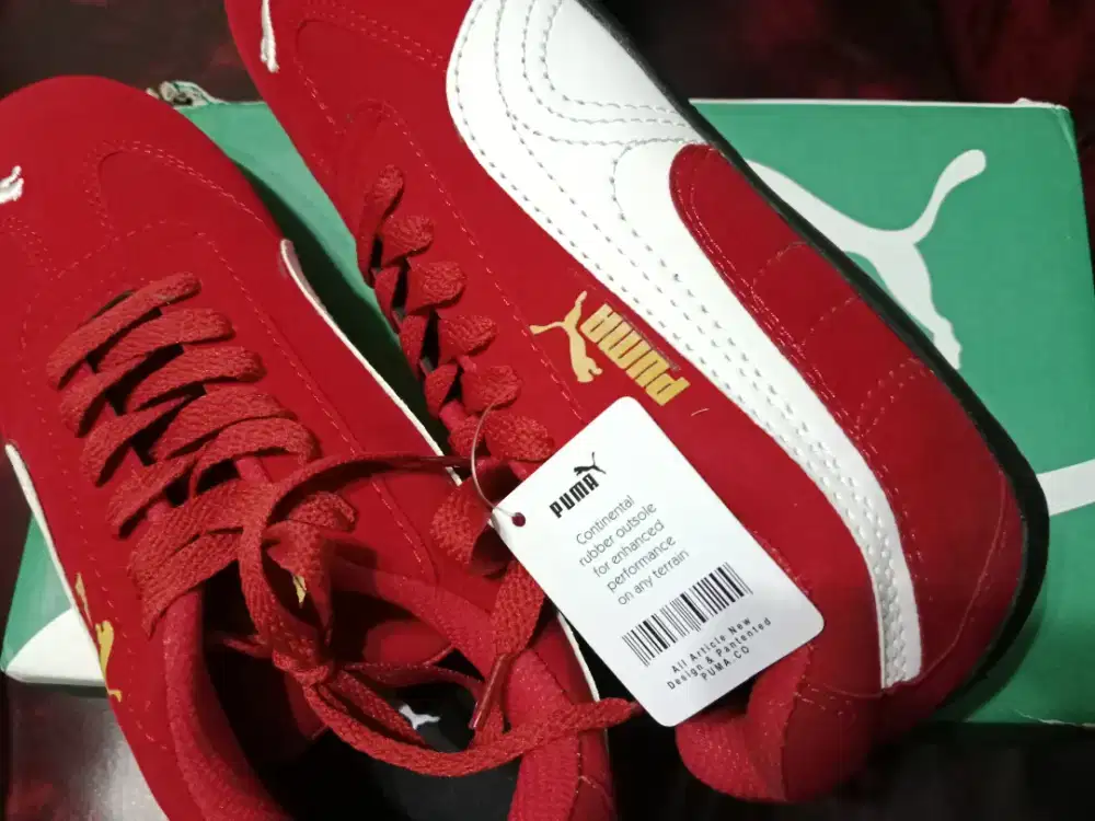 jual sepatu puma speedcat merah