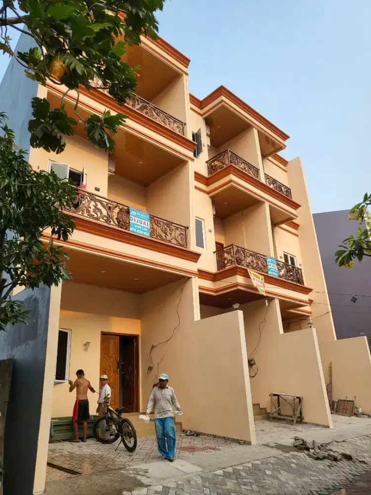 Rumah Mediterania Kapuk Brand New 3 Lantai Mewah Lux LokasiStrategis