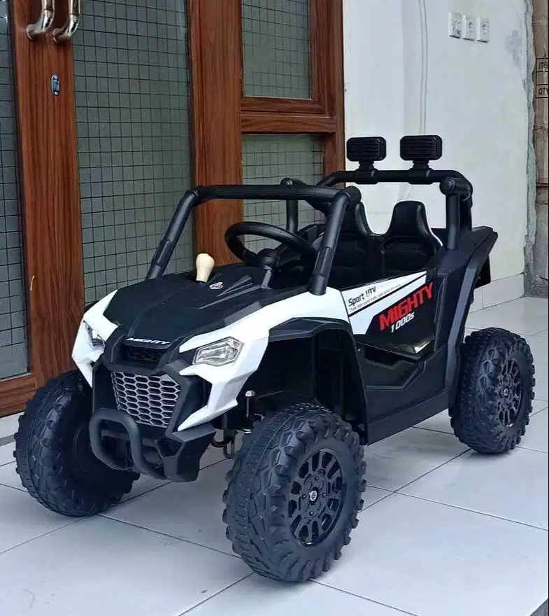 Mainan Mobil Aki Anak Jeep Mighty PMB M 9388