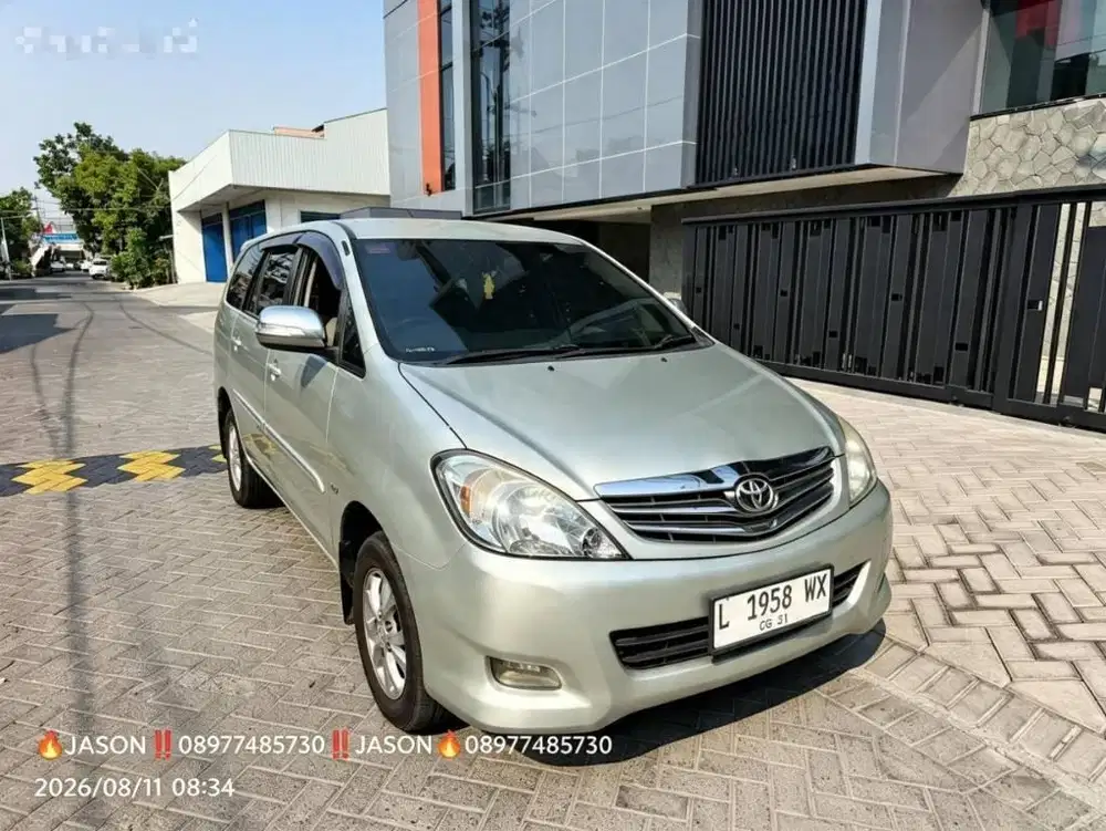 INNOVA G LUXURY 2.0 MATIC BENSIN 2011, CAPTAIN SEAT