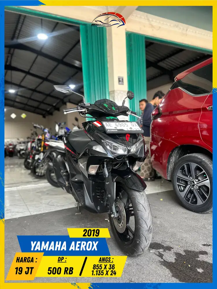 YAMAHA AEROX 2019 MESIN AMAN BANGET MASZEHH HIKMAH MOTOR KEPUH