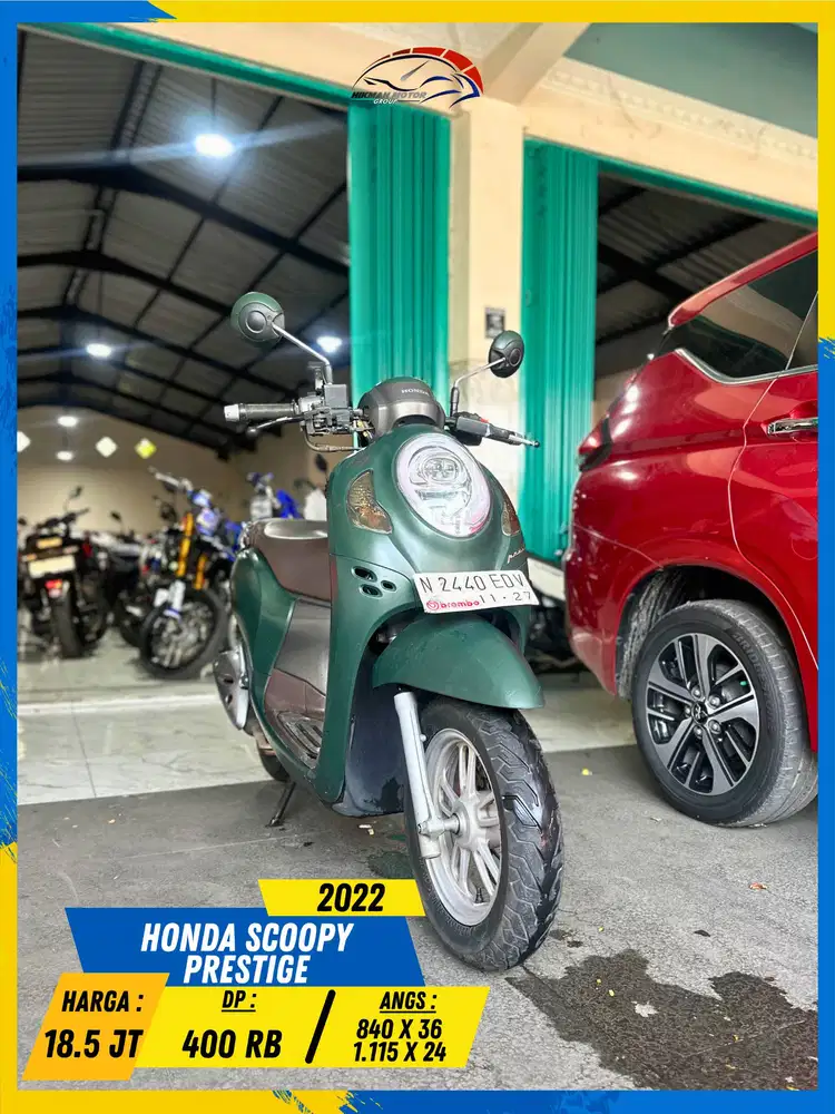 HONDA SCOOPY PRESTIGE 2022 SIAP ANGKUT MASZEHH HIKMAH MOTOR KEPUH