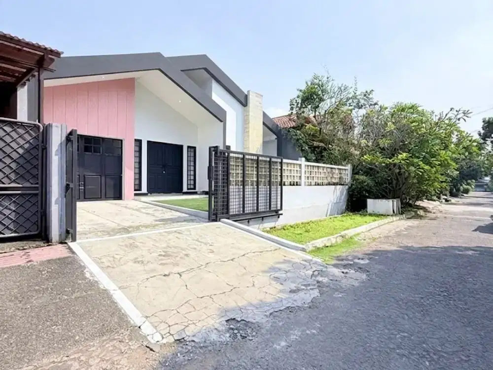Rumah 1 Lantai Full Furnished Konsep Open Space Dalam Komplek di Cinere