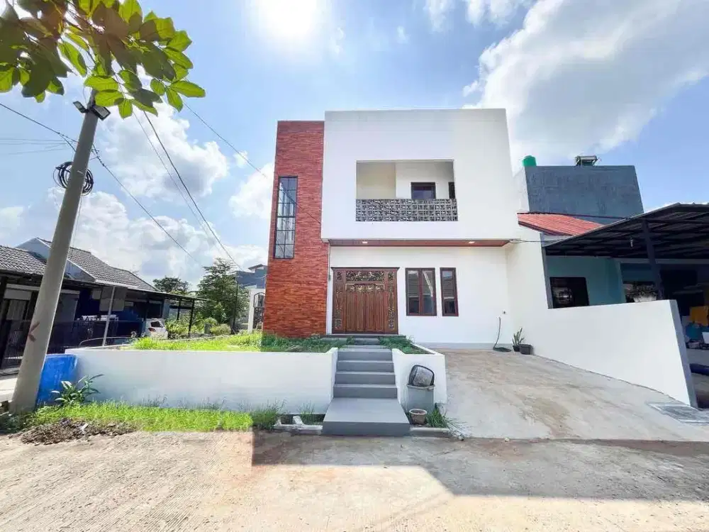 Dijual cepat rumah hook brand new nyaman di permata cimanggis depok