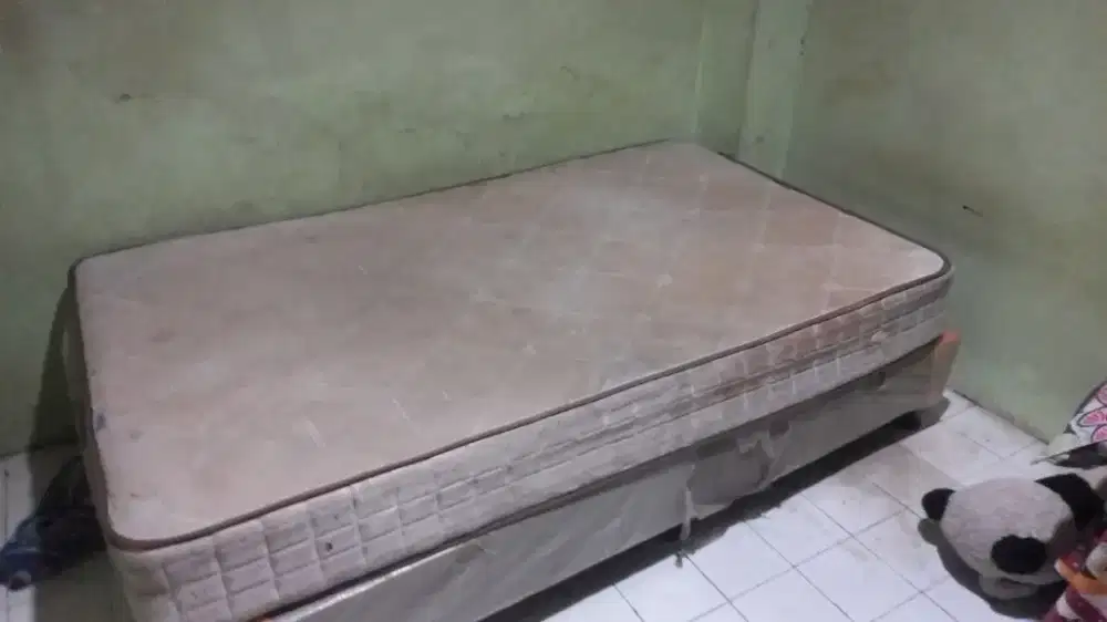Kasur satu set lebar 120