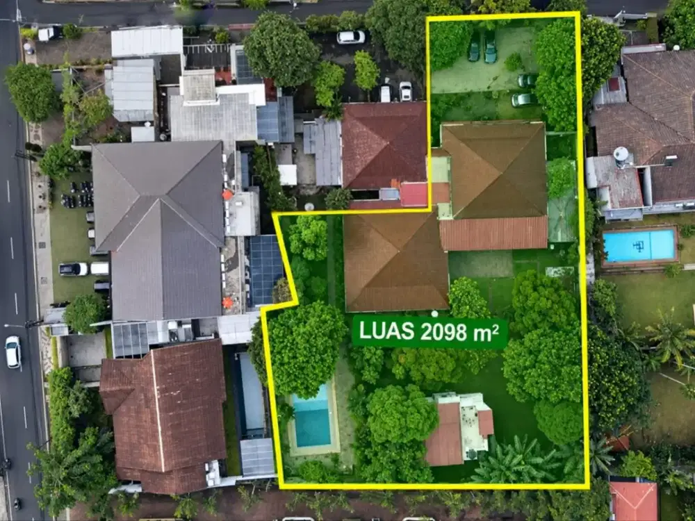 TANAH MURAH COCOK UNTUK CLUSTER MEWAH DI BENDA RAYA KEMANG JAKSEL DIJUAL