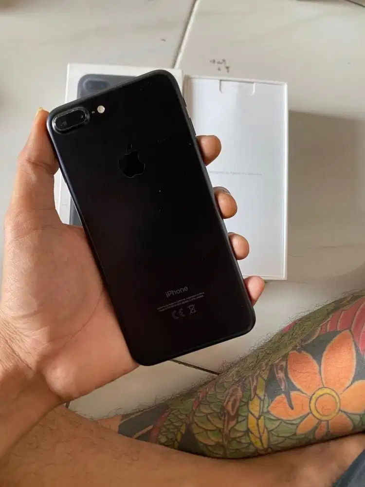iphone 7 plus 128gb ibox , mulus , fullset ory , segel