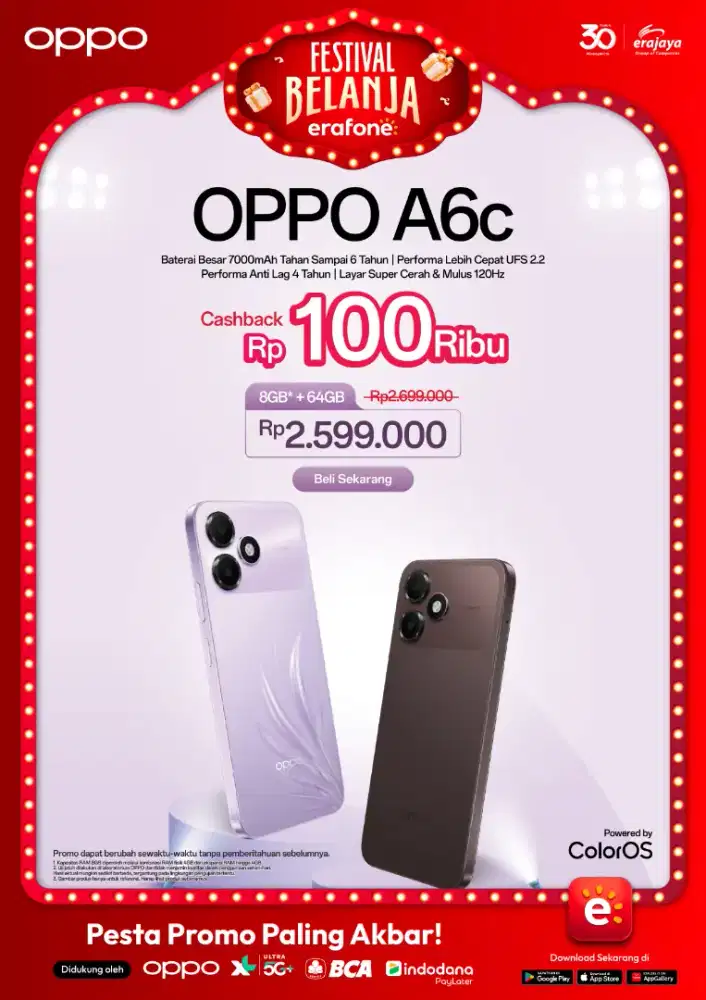 PROMO CASHBACK 100 RIBU