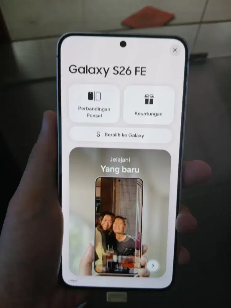 Samsung S26fe ,promo fre upgrade memory