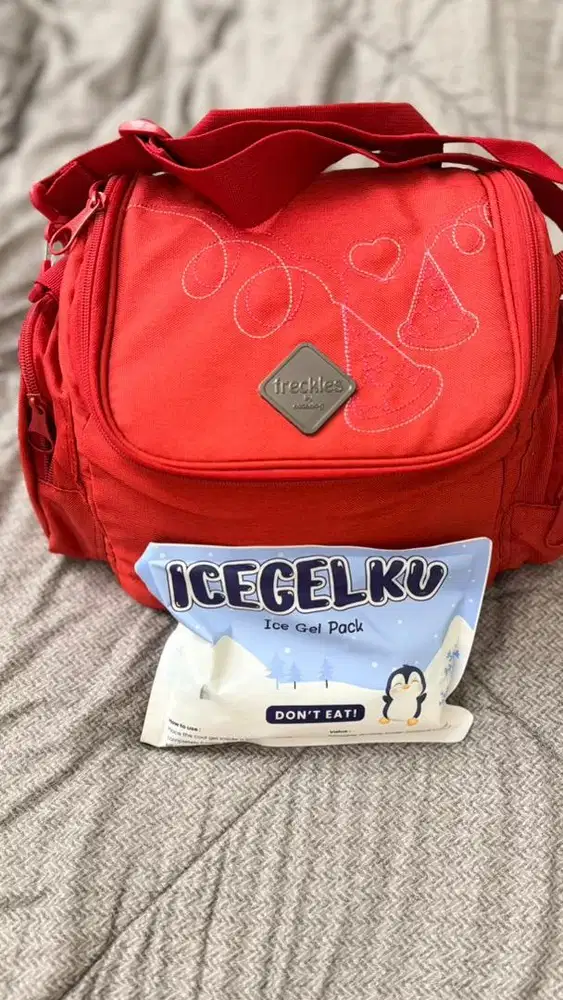 OKIEDOG FRECKLES COOLER BAG(PARTY-RED/62108)