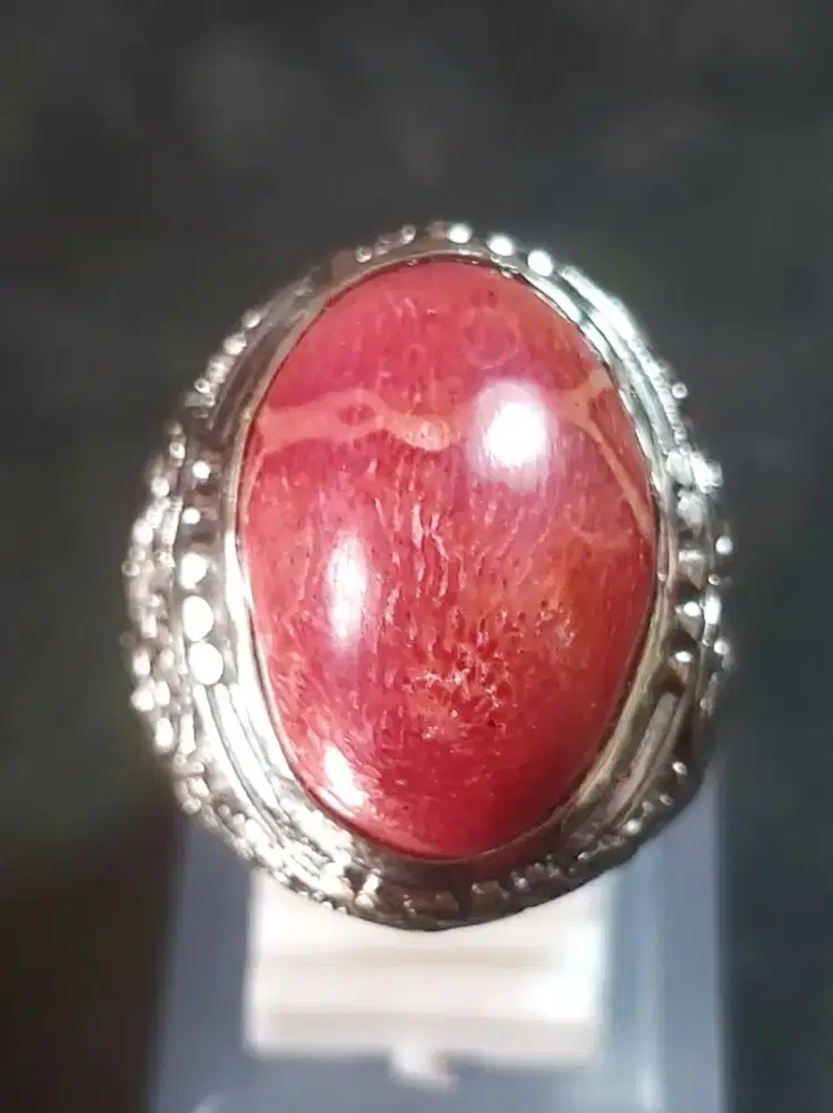 Red Coral Marjan
- Ring Alpaka 8