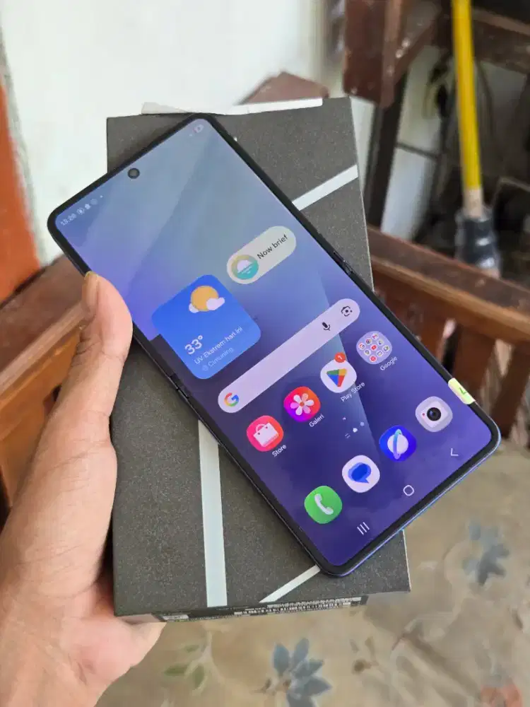 Samsung z flip 7 blue resmi sein 12/256gb