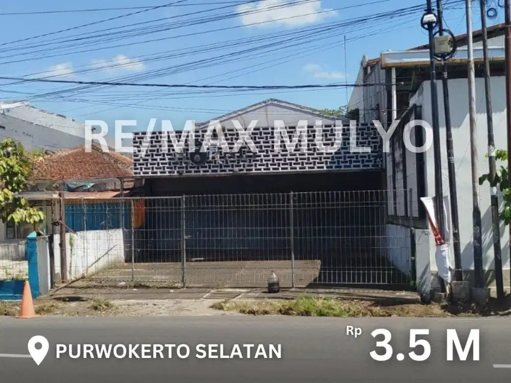 Dijual Ruko Luas Strategis  di Area Purwokerto Selatan