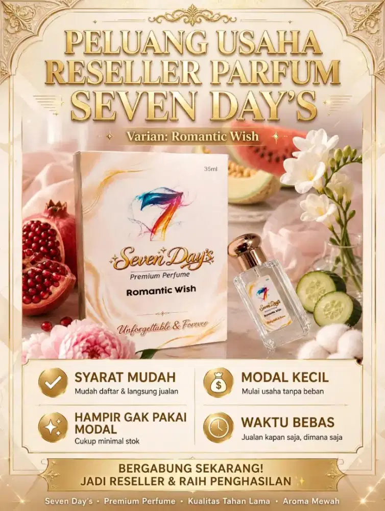 Reseller Parfum dgn Modal 100 rb