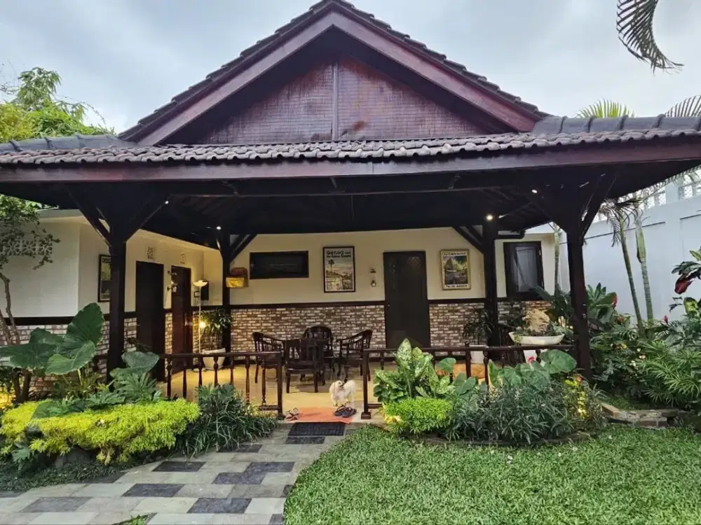 Rumah Asri Design Tradisional Minimalis Disewakan, di Blahbatuh