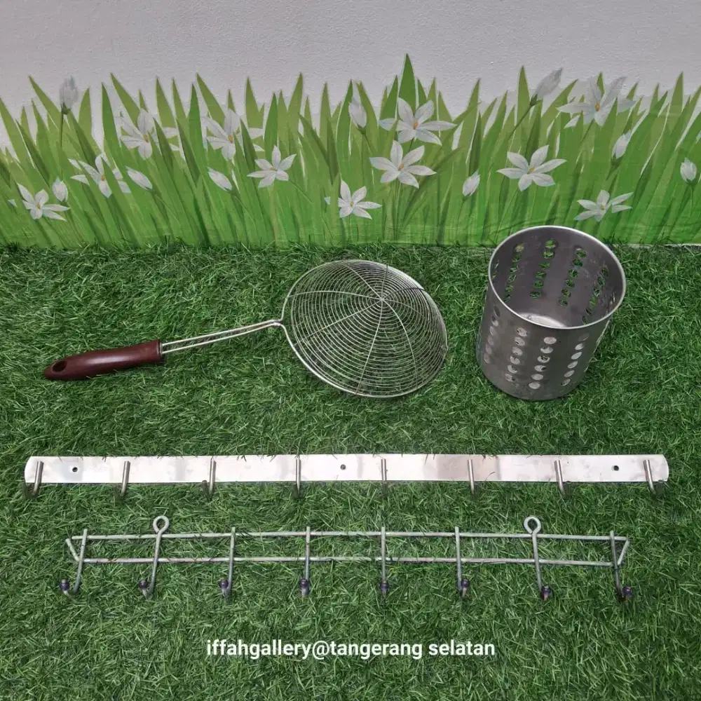 Paket Perabot Stainless Bersih Normal Siap Pakai