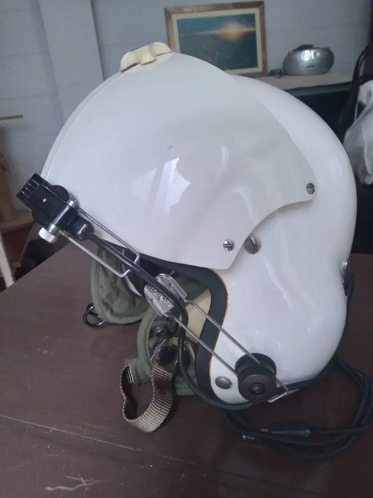 Helm pilot helikopter merk Gentex original preloved