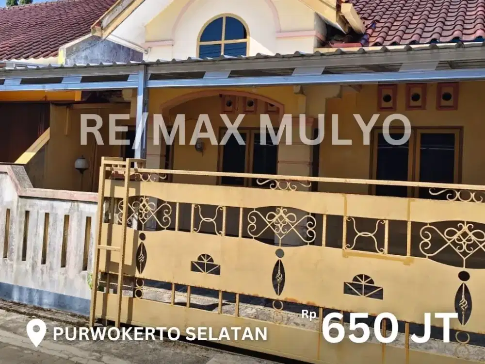 DIjual Rumah Siap Huni dan Luas Area Purwokerto Selatan