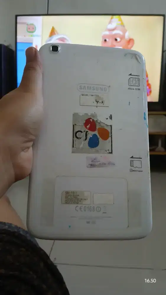 Jual tablet samsung 8 inc