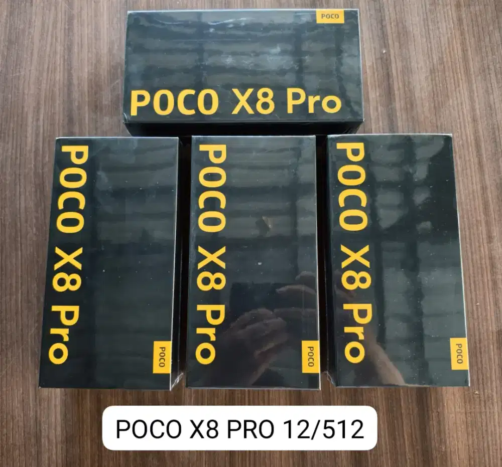 POCO X8 PRO 12/512 BARU GARANSI RESMI