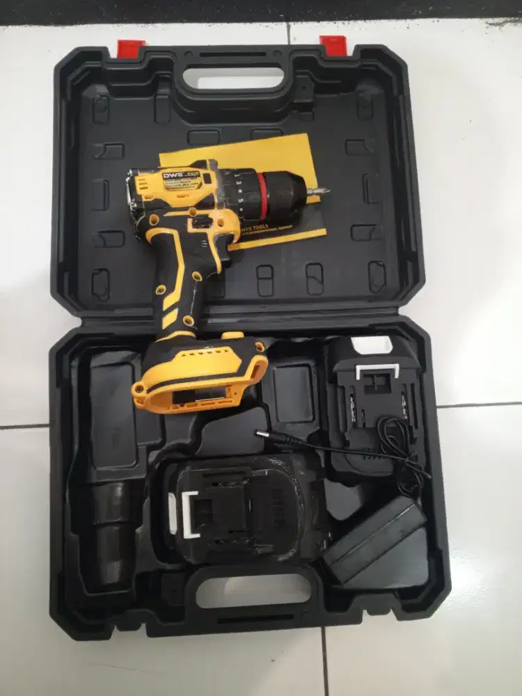 Bor tangan impact driver merk d.we
