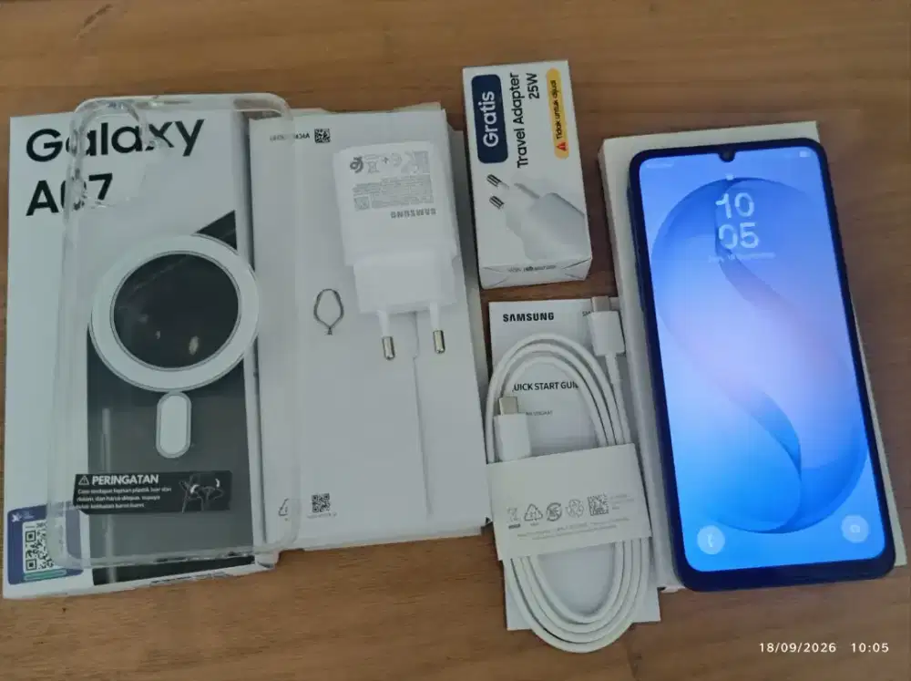 Samsung Galaxy A07 4/128 Black Fullset