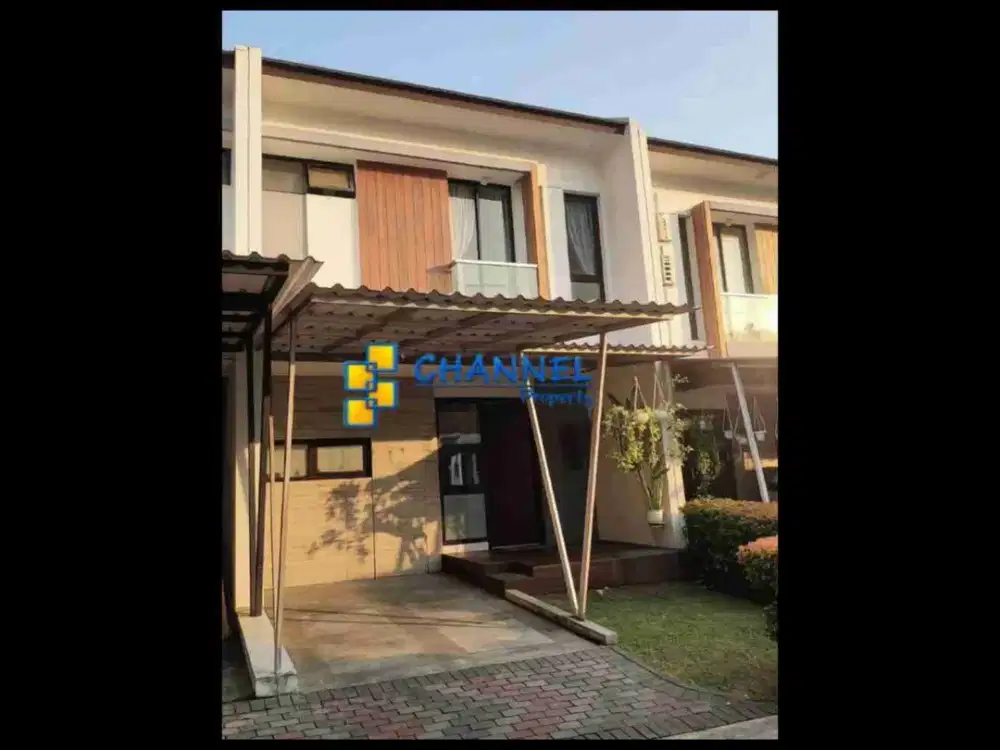 Jual Rumah Cluster Dekat Tol dan Stasiun BSD Delatinos Tangsel, Ea