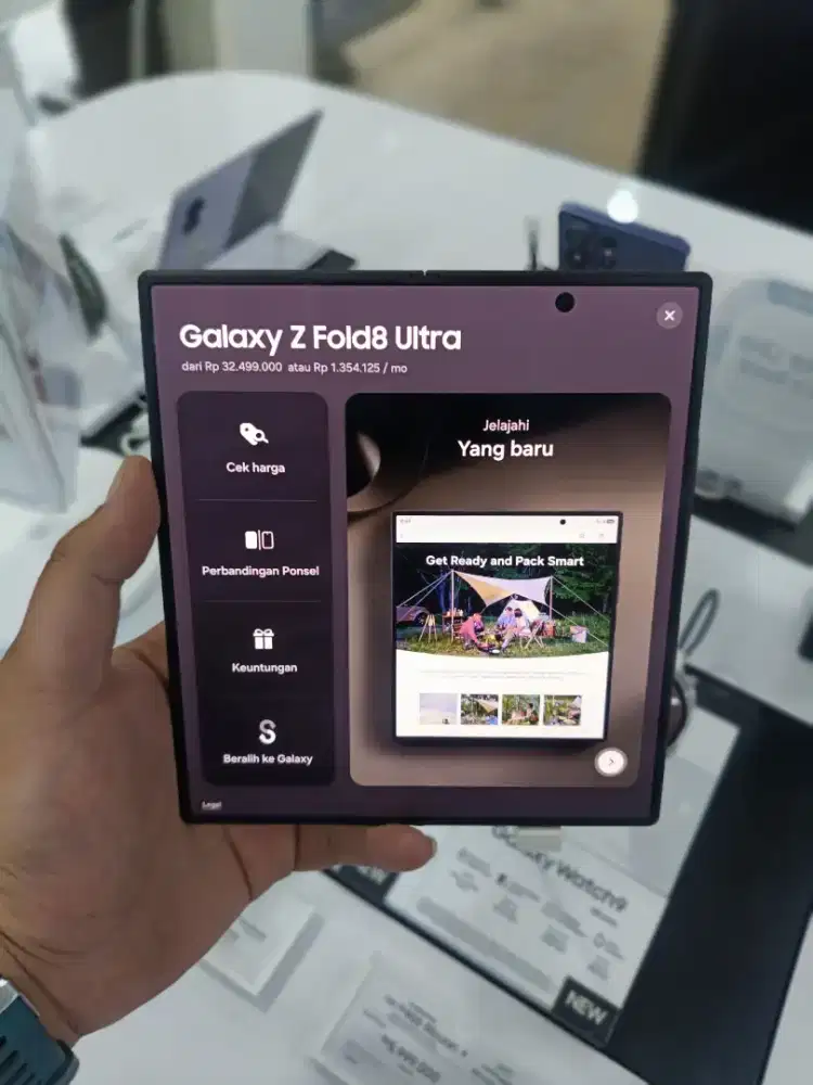 PROMO CUMA 28.899 Juta Samsung Galaxy Z Fold 8 Ultra Segel BNIB