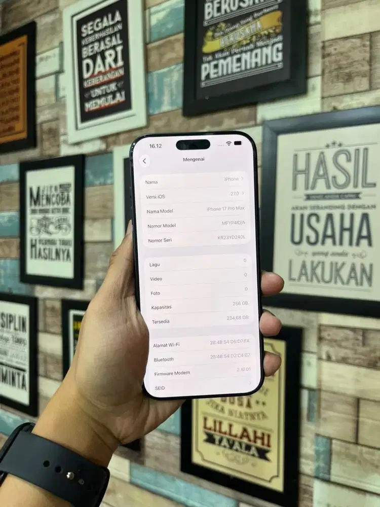 IPHONE 17 PRO MAX 256 BLUE IBOX