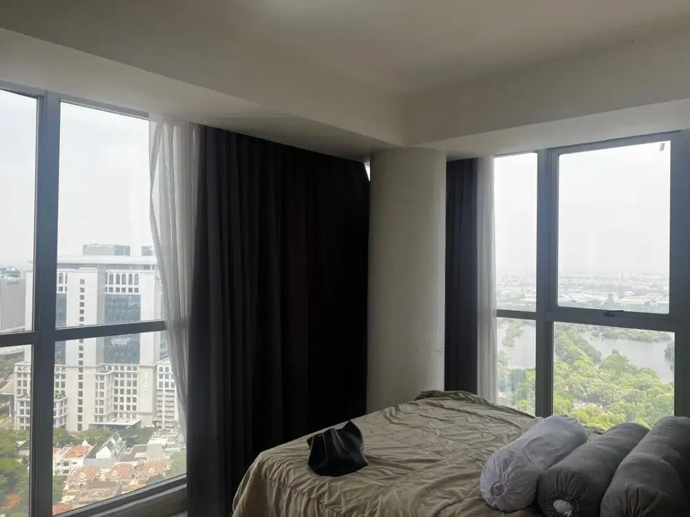 Dijual apartemen gold coast full furnish sudah sertifikat nego