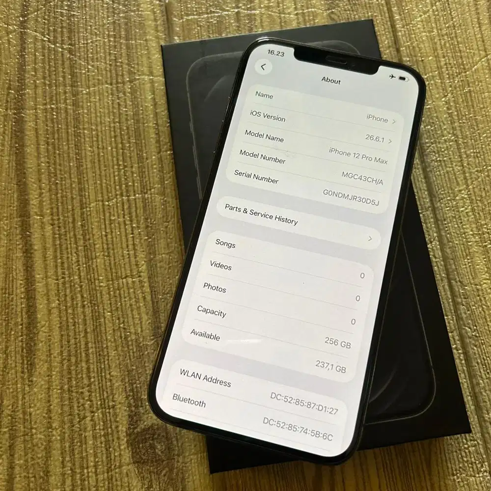 iphone 12 pro max 256gb Beacukai Dualsim Fullset Murah Bisa COD dan TT