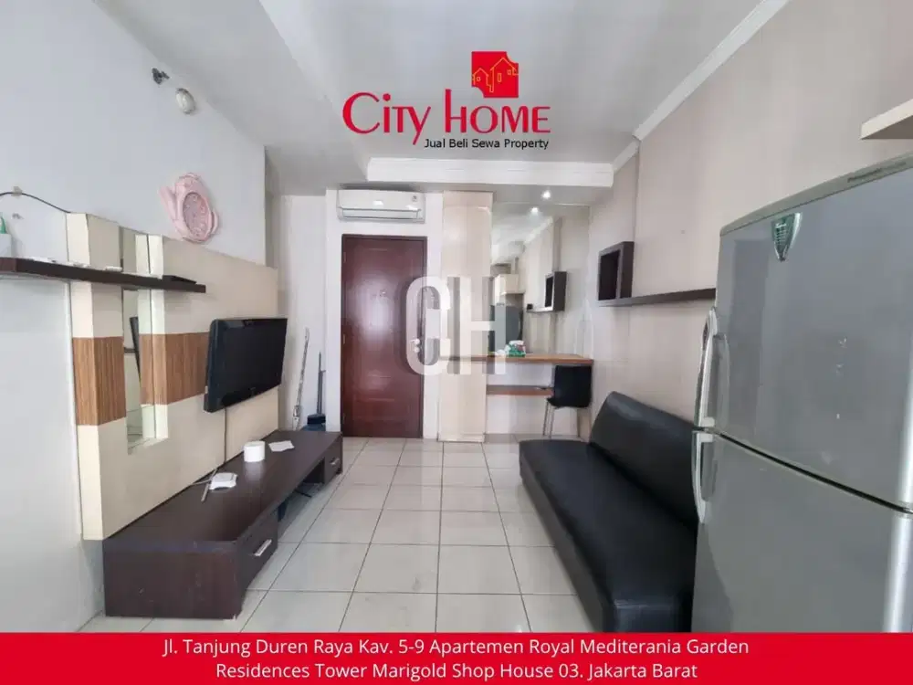 Disewakan Apartemen 2 BR Furnished di Mediterania Garden Residences 2 Tanjung Duren Jakarta Barat