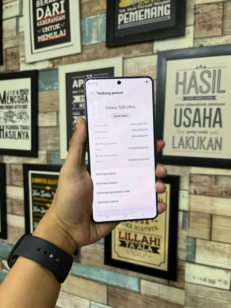 SAMSUNG S26 ULTRA 12/256 VIOLET ISTIMEWA